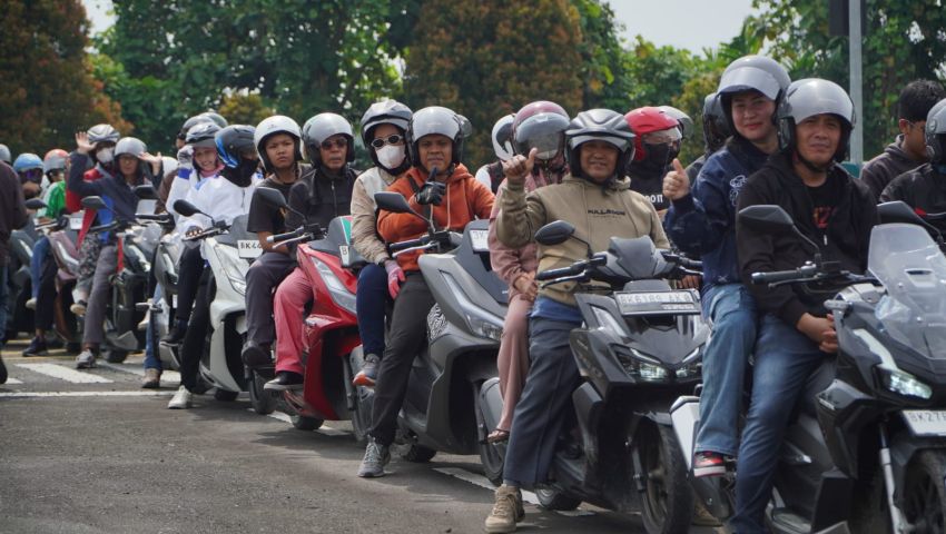 Honda Tour and Camp Matic 160 Pride Wujudkan Ekspektasi Teritnggi Pecinta Skutik