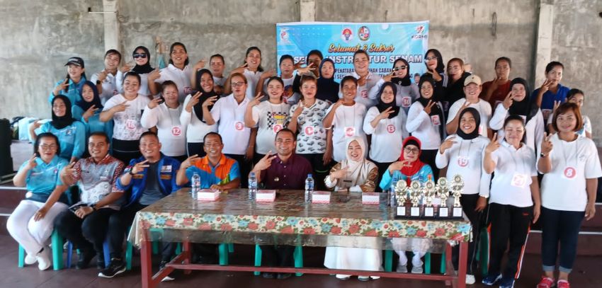 PORPI Deli Serdang Bersama Pemdes Kec Namorambe Gelar Pelatihan Instruktur Senam