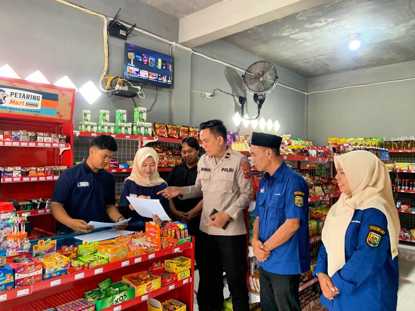 Dukung Kemajuan Ekonomi Desa, Polsek Tanjung Beringin Hadiri Peresmian BUMDes
