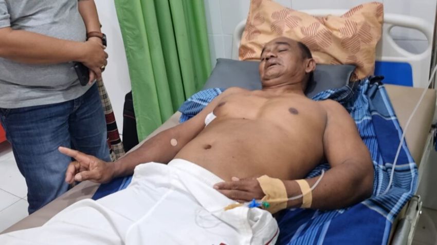 Sedang Santai Dirumahnya di Sei Balai, Kasum Ditembak OTK