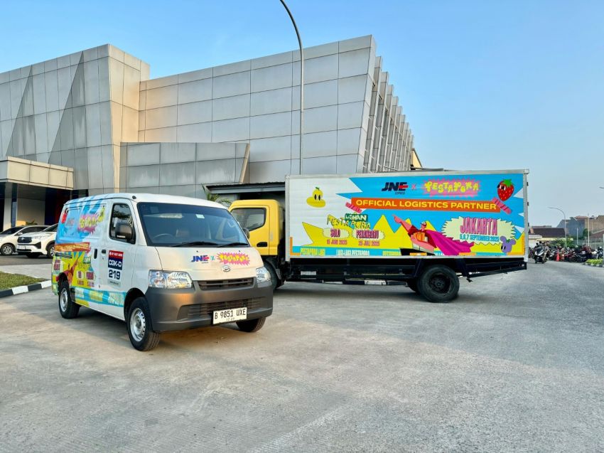 JNE Express Resmi Jadi Mitra Logistik Pestapora 2025, Dukung Industri Kreatif
