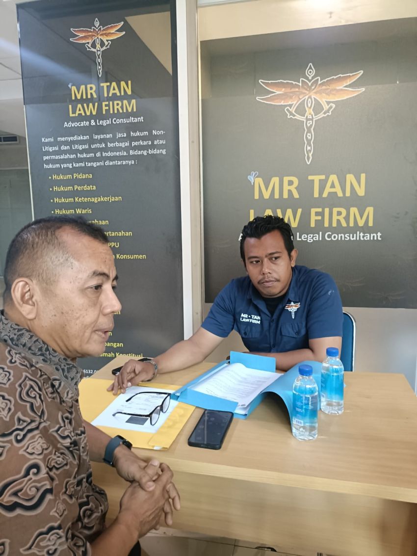 Sambangi Mr Tan Law Firm, Sayid Konsultasi Dugaan Tindak Pidana