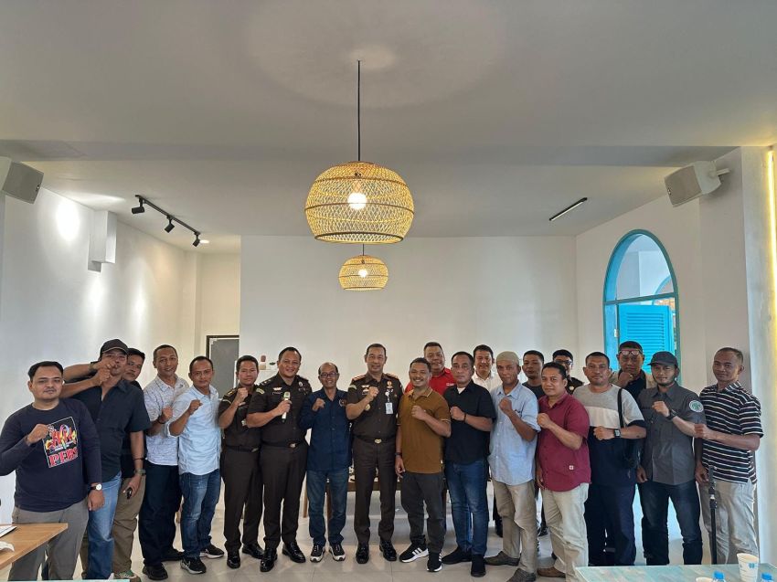 Kejaksaan Binjai Harapkan Pers Bisa Saling Tukar Informasi
