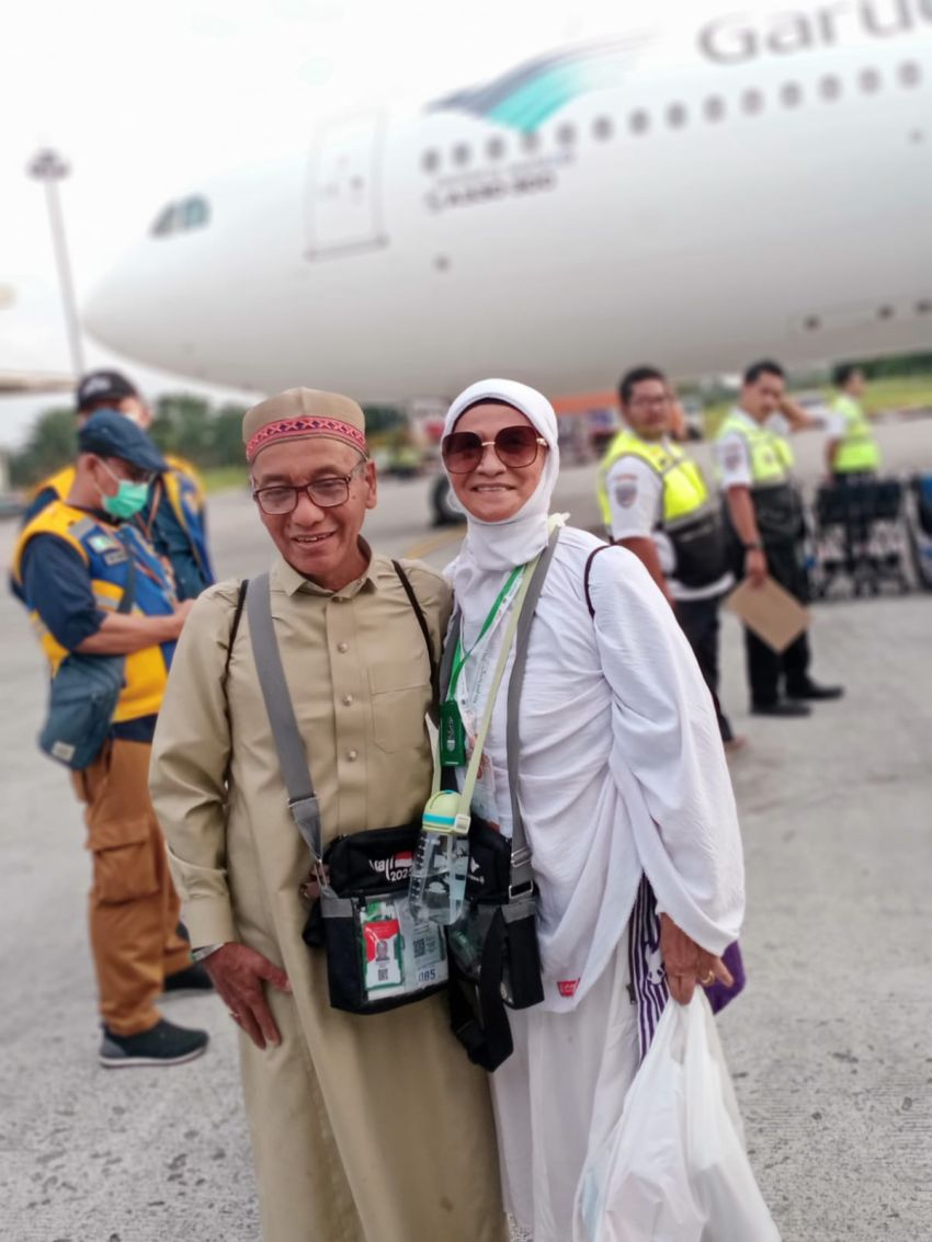 63,45 Persen Jemaah Haji Sumut Sudah Kembali ke Tanah Air