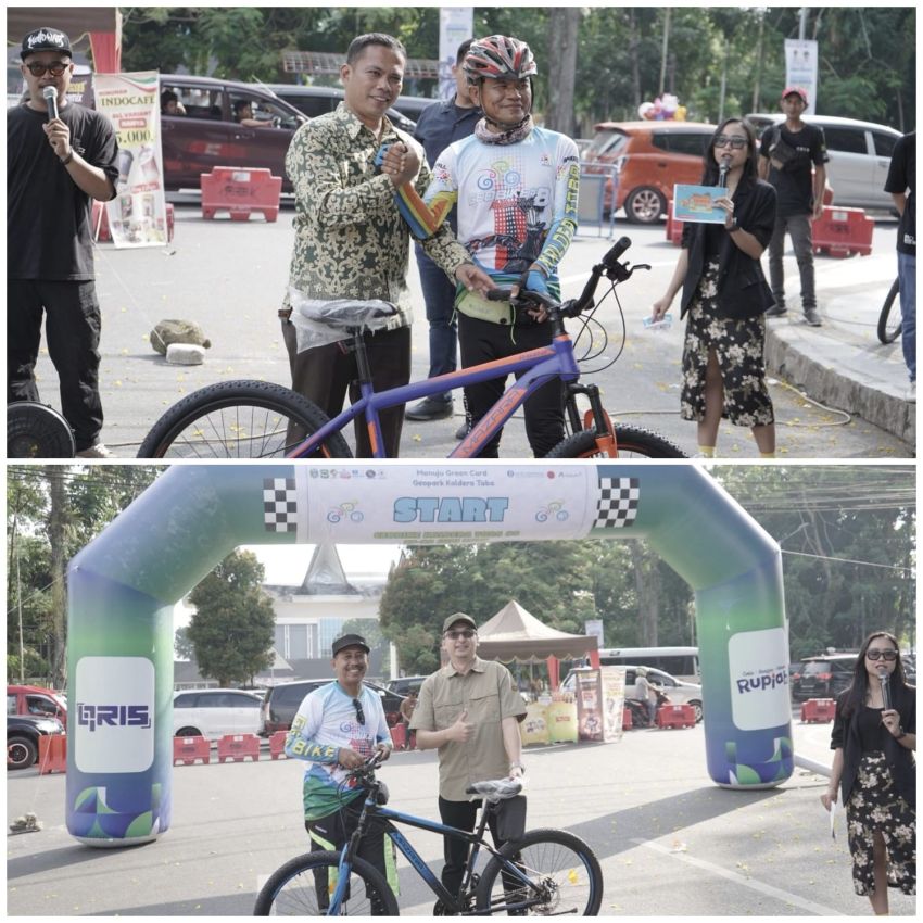 Bank Indonesia Apresiasi Peserta Geobike Kaldera Toba Tahun 2025