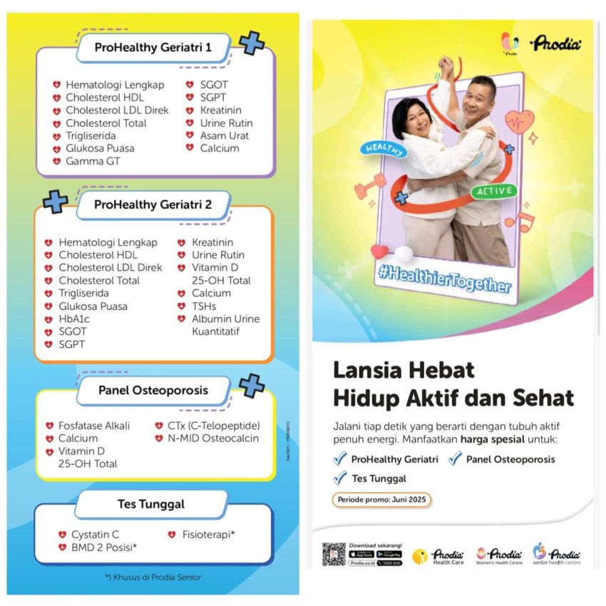 Sehat di Masa Tua Bukanlah Keberuntungan, Namun Sebuah Keputusan