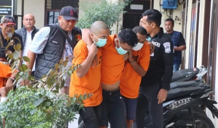 Polres Tanah Karo Ungkap Komplotan Curanmor, Enam Diringkus Satu Ditembak