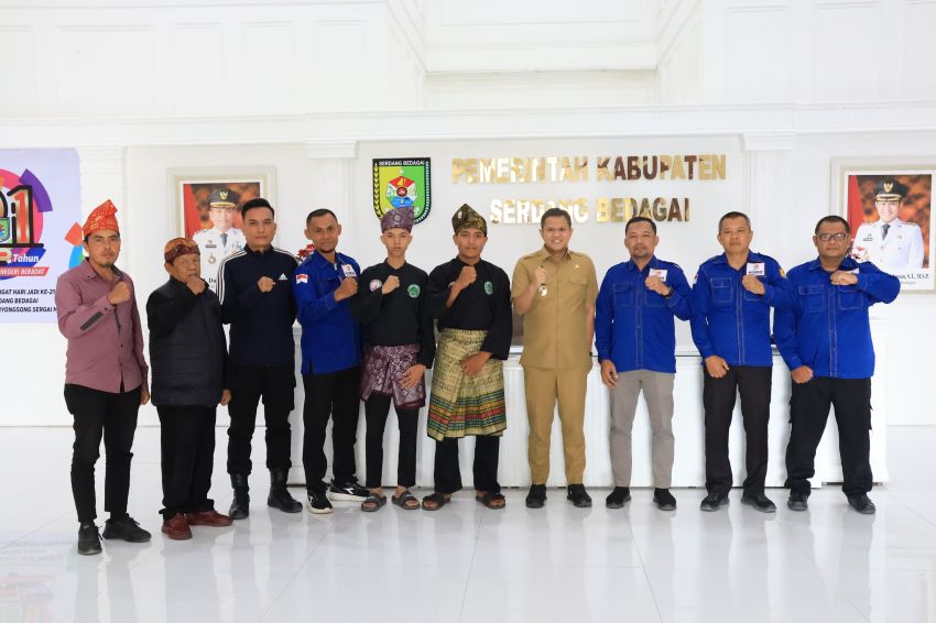 Pemkab Sergai Dukung Atlit Pencak Silat Ikuti FORNAS di NTB