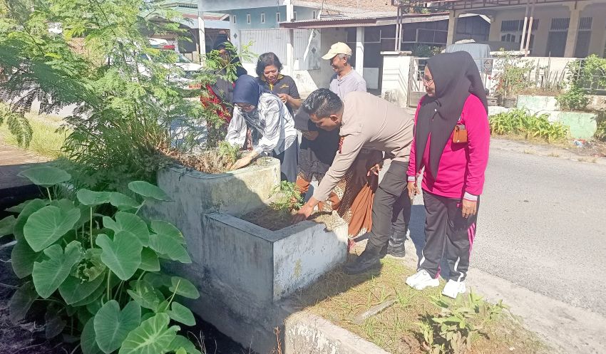 Jumat Sehat: Sinergi TNI-POLRI dan Forkopimcam Tanjung Beringin  Perkuat Kesehatan Masyarakat