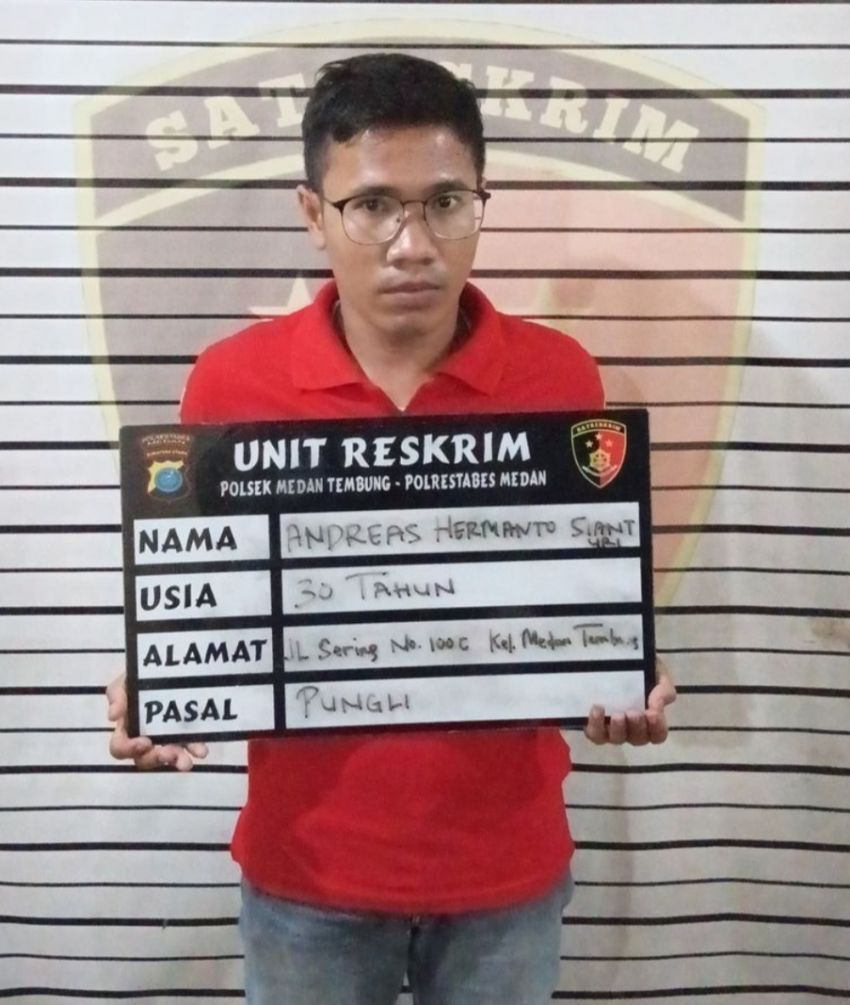 Polsek Tembung Ciduk Pelaku Pungli Pengunjung Air Mancur MMTC Pancing
