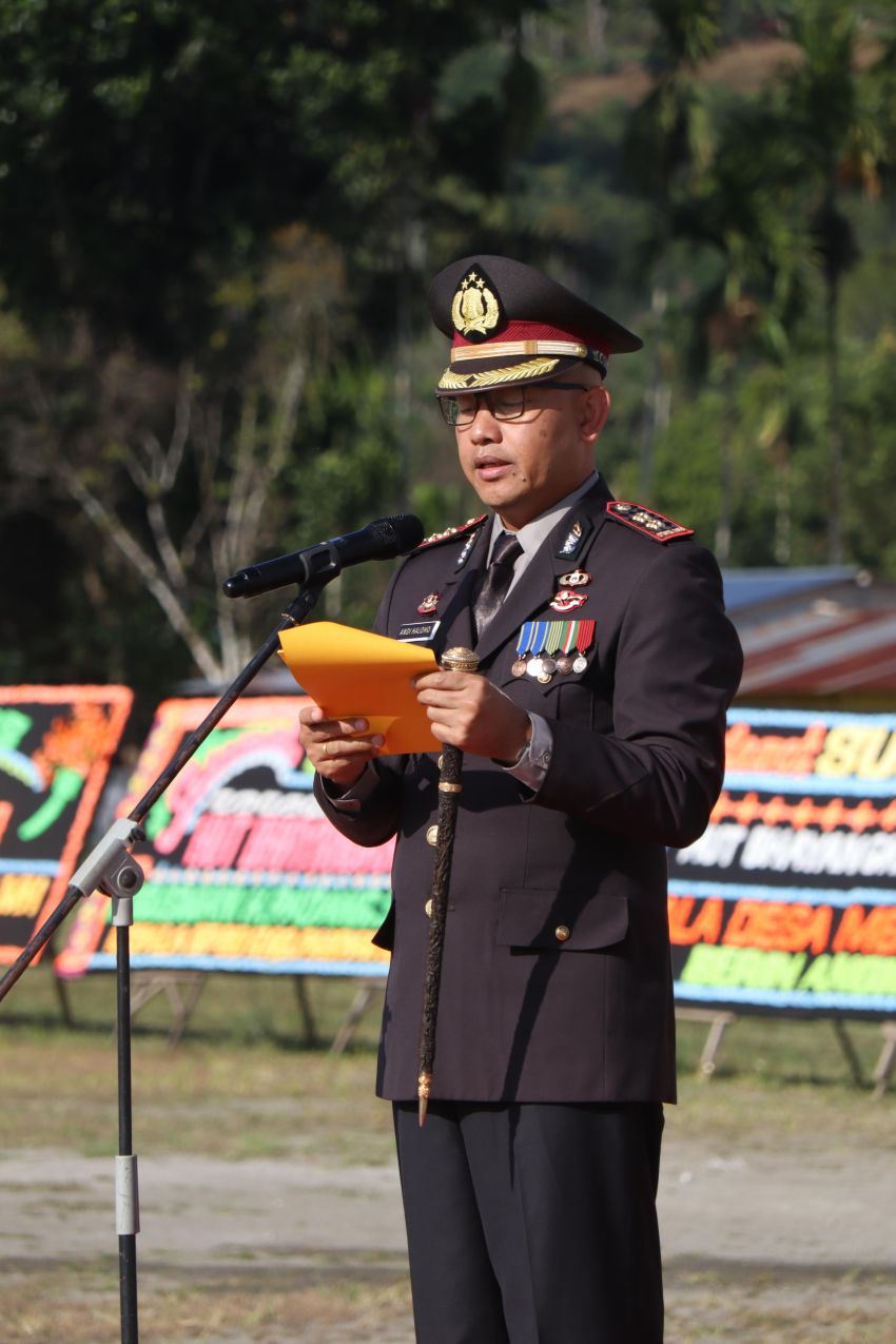Polres Pakpak Bharat Gelar Upacara HUT Bhayangkara Ke - 79 Tahun 2025, Polri Untuk Masyarakat