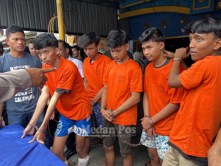 Komplotan Spesialis Begal Digulung Saat Beraksi, 5 Ditangkap-2 Ditembak, Ini Tampang dan Identitasnya