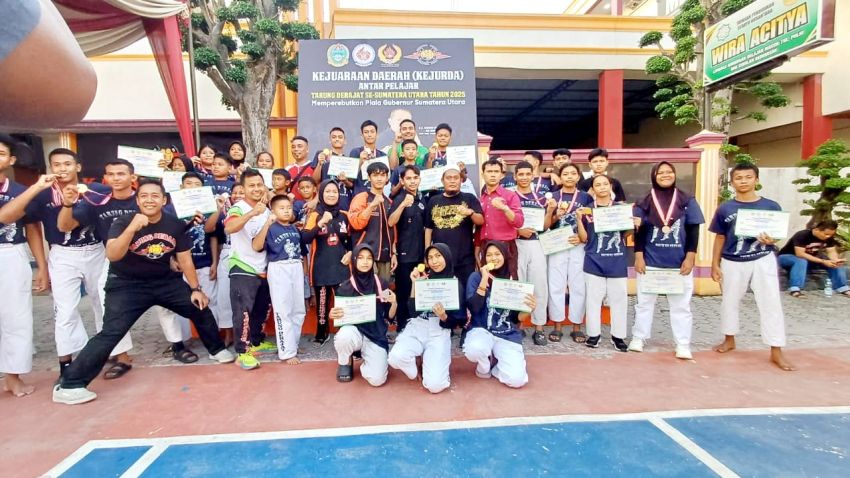 Kodrat Kota Medan Sabet Juara Umum di Kejurda 2025, Target Raih Prestasi Lebih Tinggi Lagi