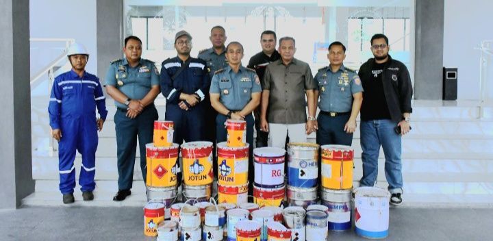 Lantamal I Gercep Tangkap Pelaku Pencurian di Kapal MT. Phoenix Crown