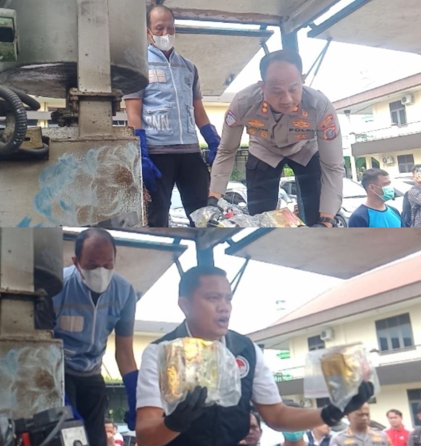 Pengungkapan Sebulan, Polrestabes Medan Musnahkan 35 Kg Sabu dan Happy Water