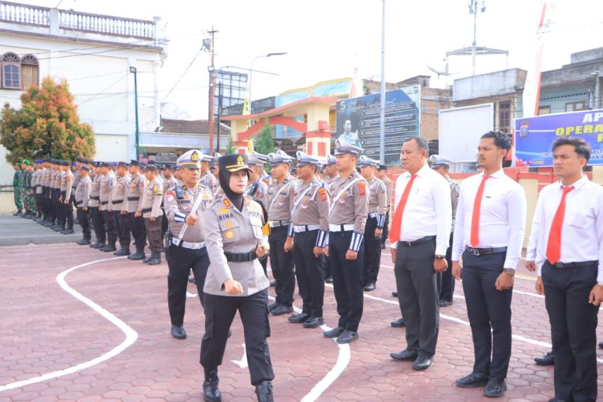 Kapolres Samosir Cek Kesiapan Akhir Jelang Operasi Patuh Toba 2025