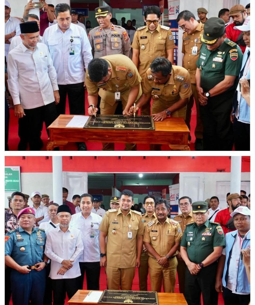 Sebagai Tuan Rumah : Untuk Wujudkan Ekonomi Kerakyatan, Pemko Binjai Resmikan Koperasi Merah Putih