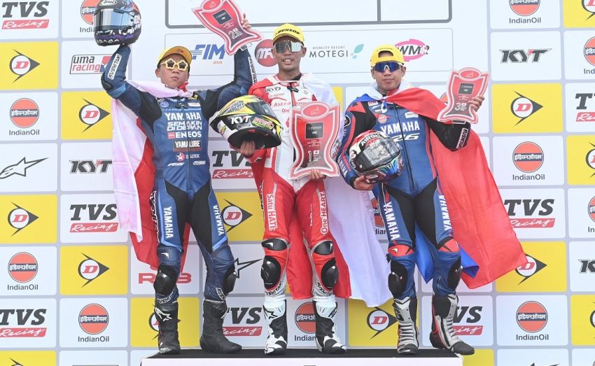 Podium Lagi, Pebalap Binaan Astra Honda Kencang Melesat di Balapan Internasional