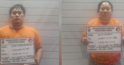 Pasutri Beli Sabu Di Kampung Kubur untuk Diedarkan Lagi