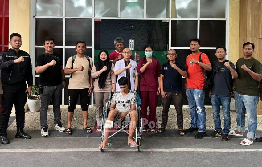 Sempat Bergumul, Perampok Hp Milik Perwira Polda Sumut Ditembak