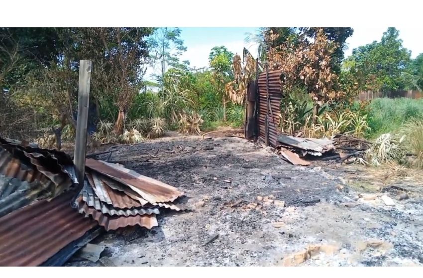 Urusan Dengan NDP Belum Kelar Rumah Marbun Dibakar OTK, Mertua Terkapar