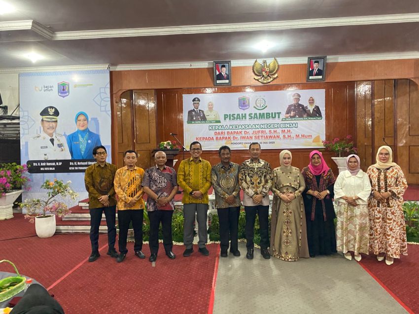 Pisah Sambut Kajari Binjai: Kolaborasi Dan Sinergi Terus Dikuatkan