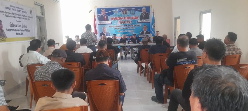 PWI 15 Kabupaten/Kota se-Sulawesi Utara Sepakat Mendukung Hendry ch Bangun