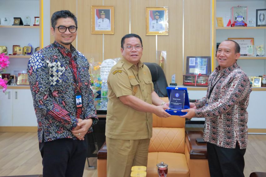 Wali Kota Siantar Sambut Baik Silaturahmi Kepala Perwakilan Bank Indonesia Ahmadi Rahman