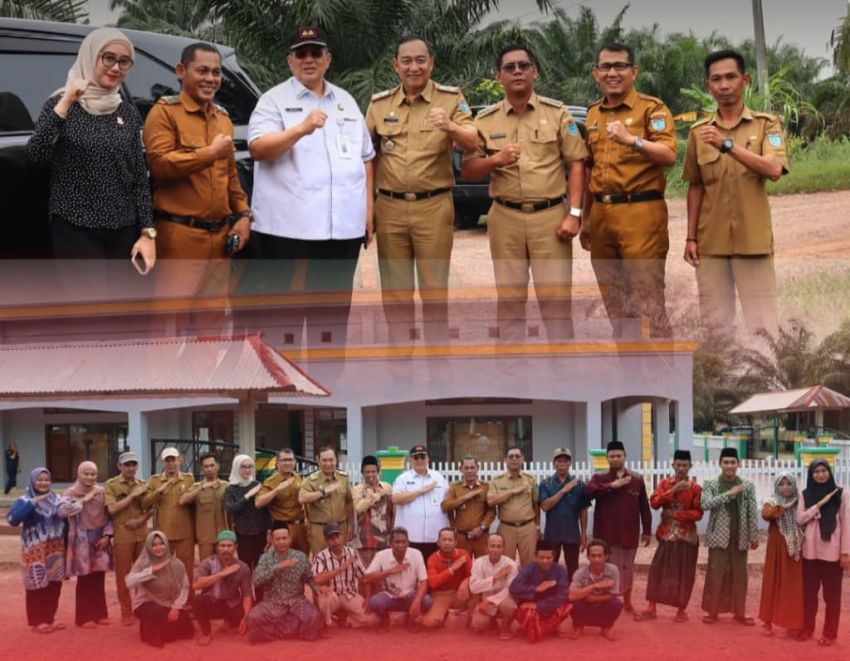 Kejari Ogan Ilir Laksanakan Program Jaksa Peduli Transmigrasi di Desa Sungai Rambutan
