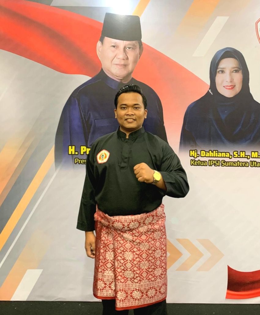 Dilantik Presiden Prabowo. Zikri Pengurus IPSI Sumut Termuda