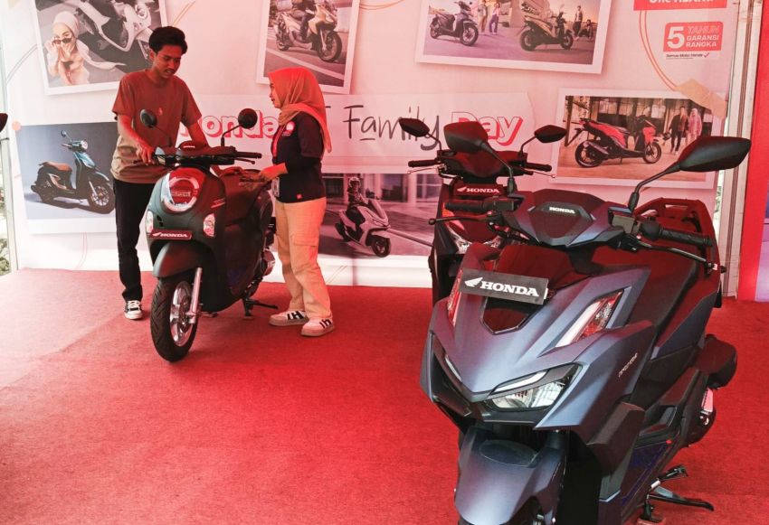 Honda AT Family Day Mudahkan Pecinta Skutik Wujudkan Mimpi