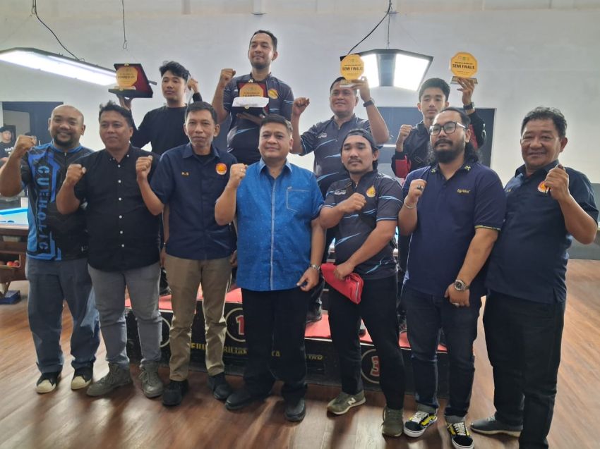 Reggy Juara I Turnamen Biliar Piala Walikota, Salomo Pardede: Harus Tetap Giat Berlatih