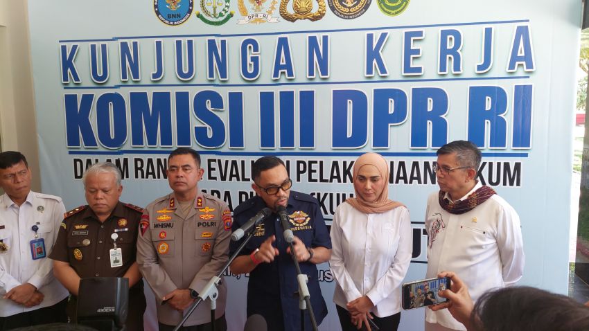 Komisi III DPR RI Apresiasi Langkah Tegas Polda Sumut  Penegakan Hukum Narkotika