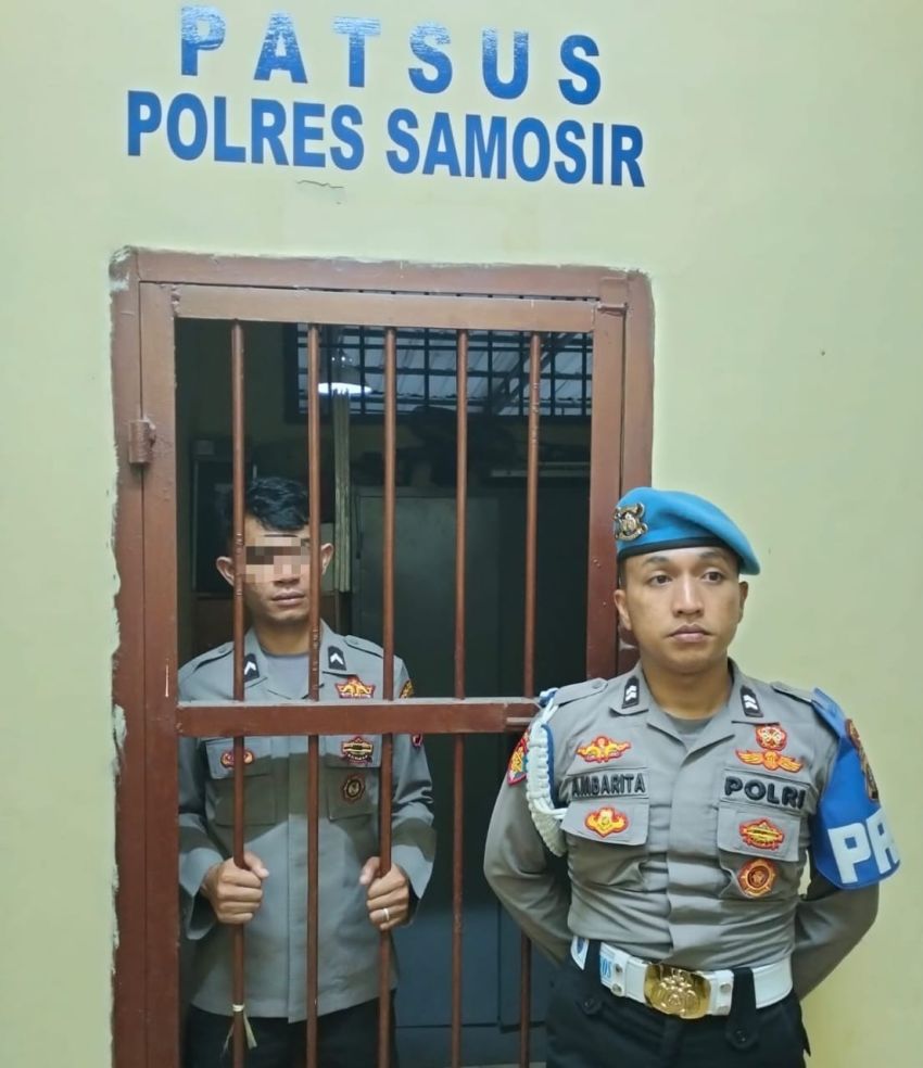Diduga Langgar Etika dan Moral,Anggota Polres Samosir Di Patsus Kan
