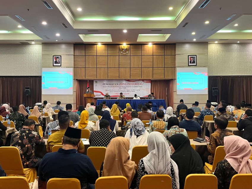 Kanwil Kemenag Sumut Komitmen Bangun Zona Integritas di Seluruh Satuan Kerja