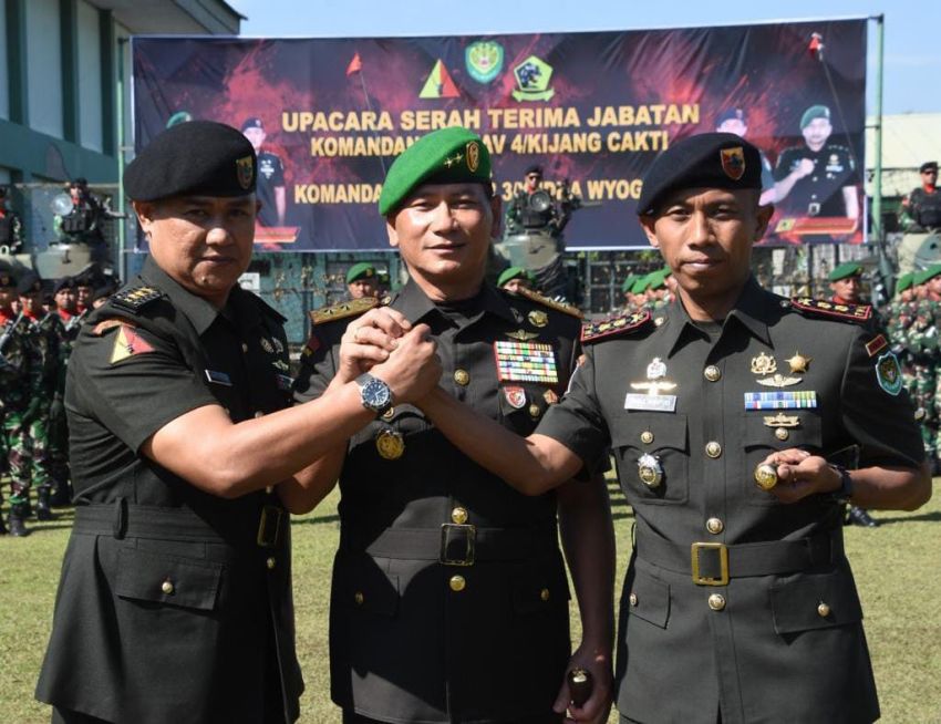 Letkol Kav Prima Wahyudi  Jabat Danyon Kav 4/KC Kota Bandung