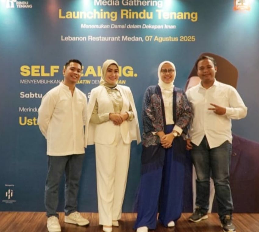Platform Spiritual Healing “RinduTenang” Resmi Diluncurkan, Hadirkan Kajian Perdana Bersama Ustaz Kokoh Dennis Lim