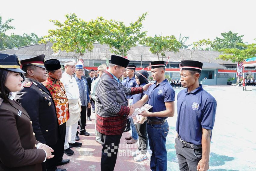 Bupati Batu Bara Serahkan Remisi Hari Kemerdekaan kepada 1041Warga Binaan Lapas Labuhan Ruku , 64 Orang Remisi Bebas