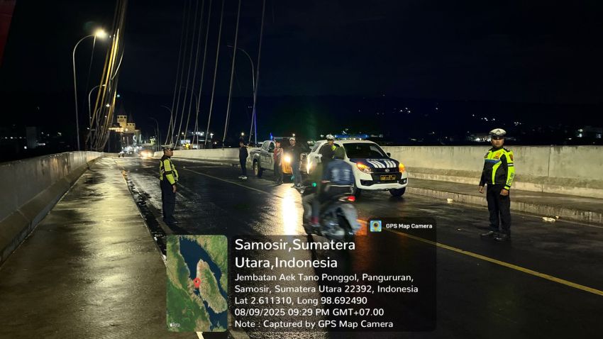 Kasat Shabara AKP Nandi Butarbutar Pimpin Patroli Presisi, Masih Ditemukan Kendaraan Knalpot Blong
