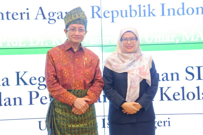 Menag RI Prof. Nasaruddin Umar Kunjungi UIN Sumut