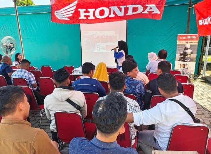 Dibekali Edukasi Safety Riding, Karyawan Perusahaan di Marelan dan Sunggal Siap Terapkan Cari Aman