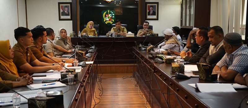 Wali Kota Medan Berkomitmen Selesaikan Penerbitan Sertifikat Wakaf Masjid Jamik