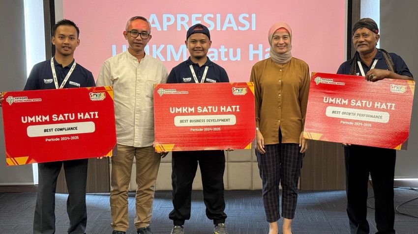 Yayasan AHM Ajak UMKM Satu Hati Naik Kelas