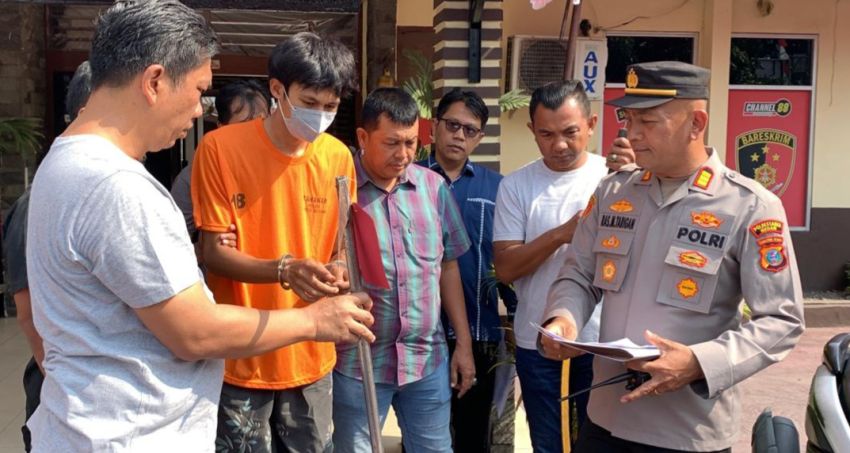 5 Begal Beraksi Di Percut Sei Tuan : Cuma 1 Pelaku Ditangkap