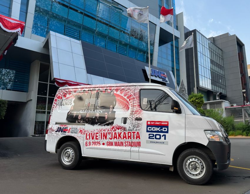 JNE Resmi Jadi Mitra Logistik Konser Dewa 19 Feat. Allstars 2.0