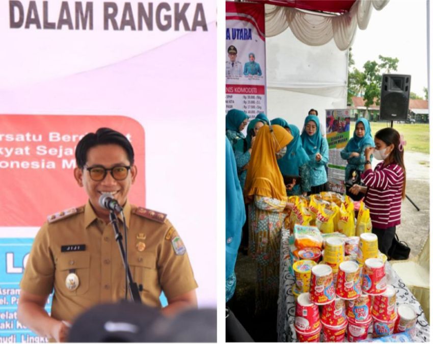 Stabilkan Harga Pangan, Pemko Binjai Gelar Gerakan Pangan Murah Serentak