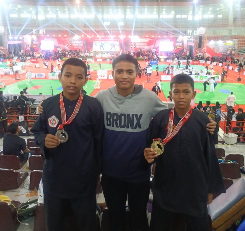 Siswa MTsN Tebing Tinggi Raih Emas dan Perak pada Ajang Pencak Silat Internasional 2025