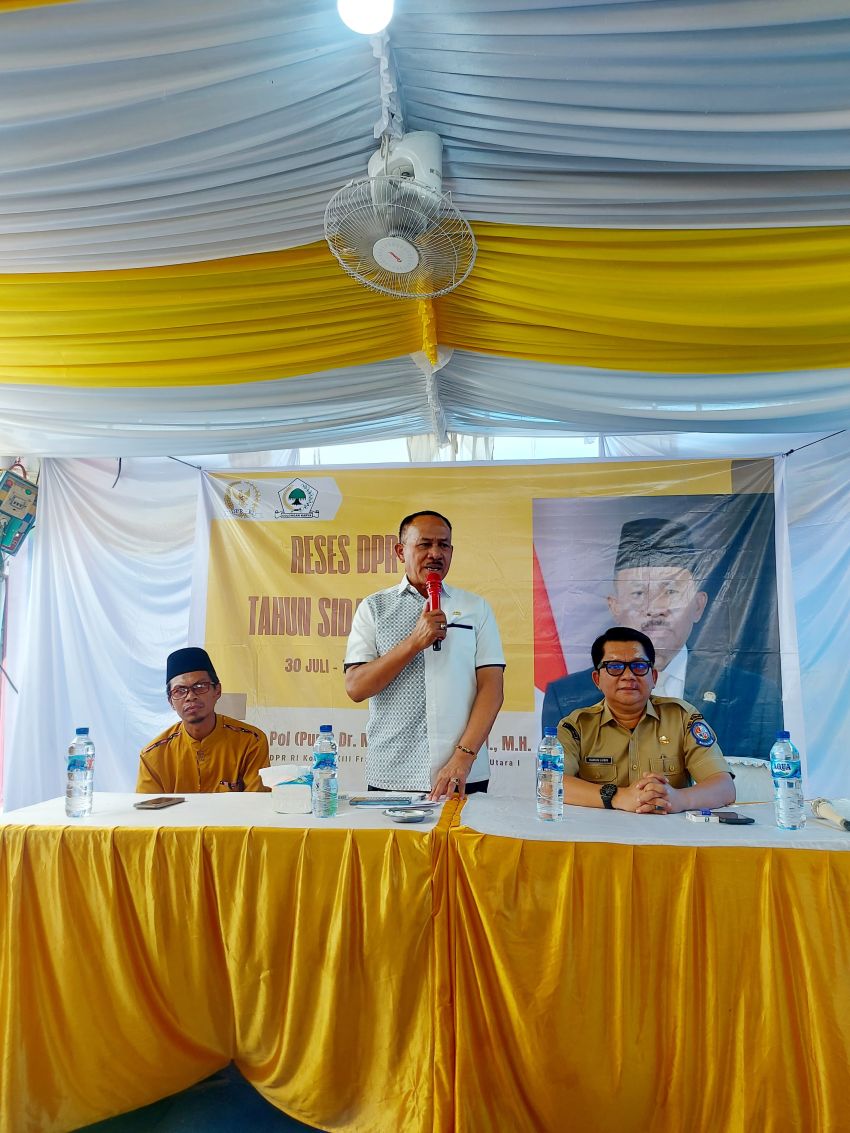 Anggota DPR RI Komisi XIII Dr Maruli Siahaan SH.MH Reses Masa Sidang IV di Percut dan Sunggal, Toleransi Wujudkan Masyarakat Madani