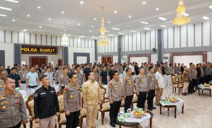 Gelar Rakernis Kehumasan, Bidhumas Polda Sumut Kunci Keberhasilan Polri Ciptakan Kamtibmas