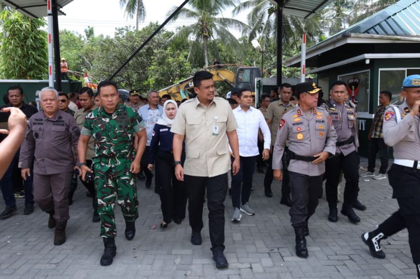 Pangdam I/BB Tinjau Eksekusi Pembongkaran Diskotik Ilegal Marcopolo di Deli Serdang